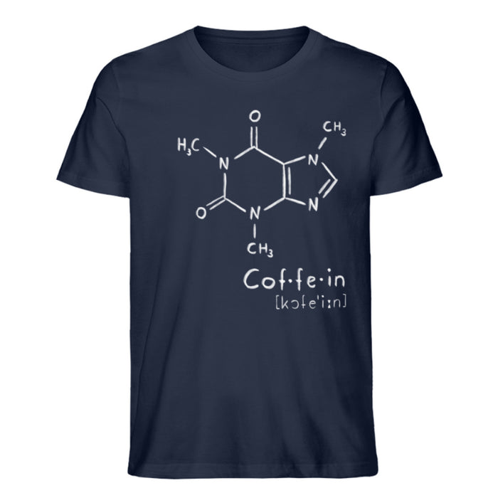 Koffein Molekül - Unisex/Damen T-Shirt