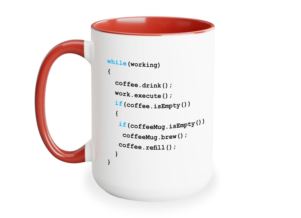 XL Tasse: Programmcode für nerdige Kaffeeliebhaber