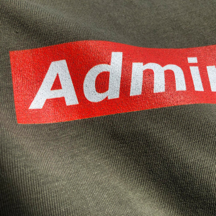 Admin Red Box Logo - Relaxed Shirt