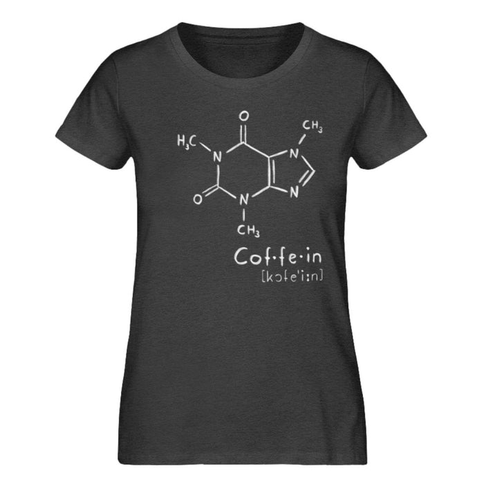 Koffein Molekül - Unisex/Damen T-Shirt