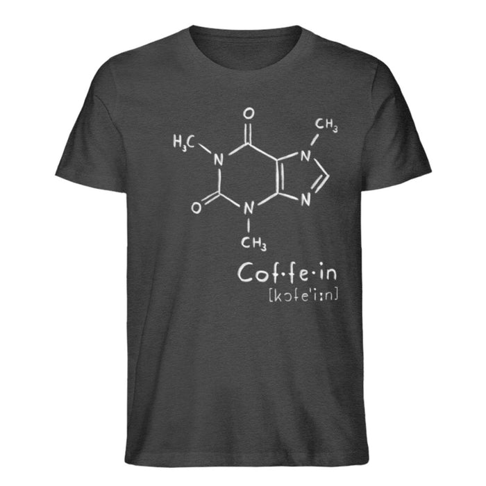 Koffein Molekül - Unisex/Damen T-Shirt