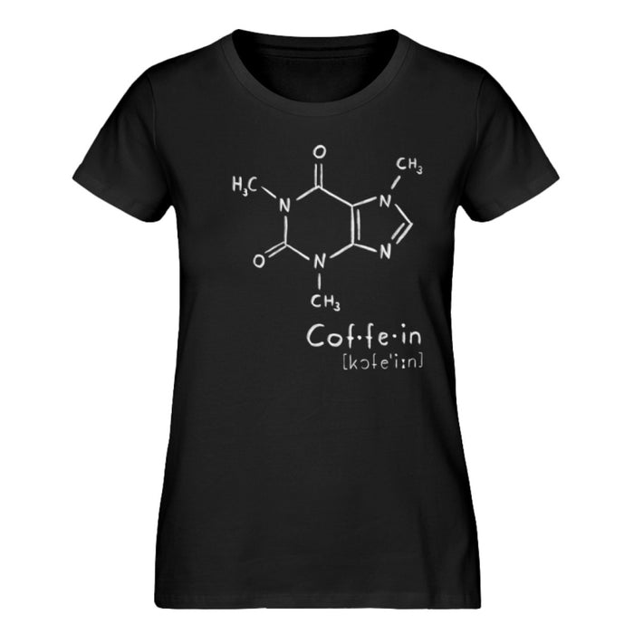 Koffein Molekül - Unisex/Damen T-Shirt