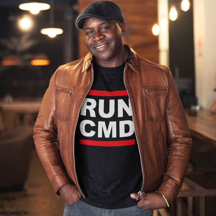 Run CMD - Relaxed Nerd-Shirt