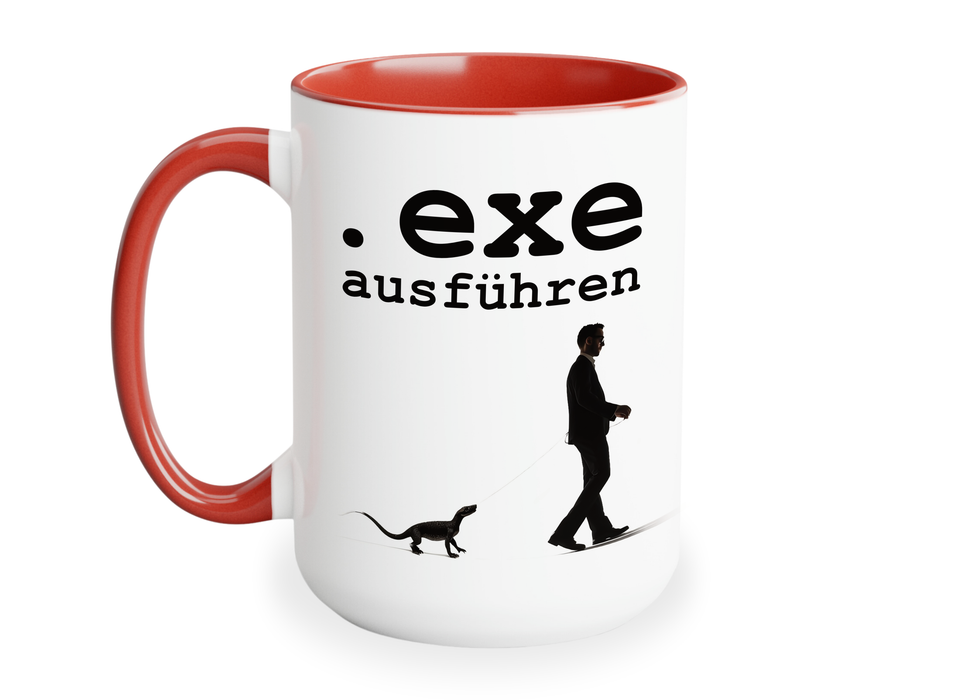 XL Tasse: "exe ausführen"